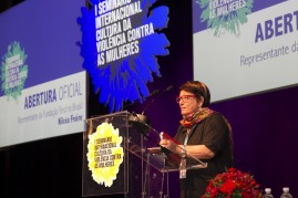 Fala de abertura: Nilcéia Freire