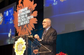 Fala de abertura: Secretário Municipal de Direitos Humanos e Cidadania Eduardo Suplicy
