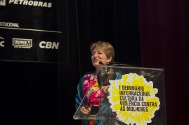 1a palestrante: Lori Heise, da London School of Higiene and Tropical Medicine